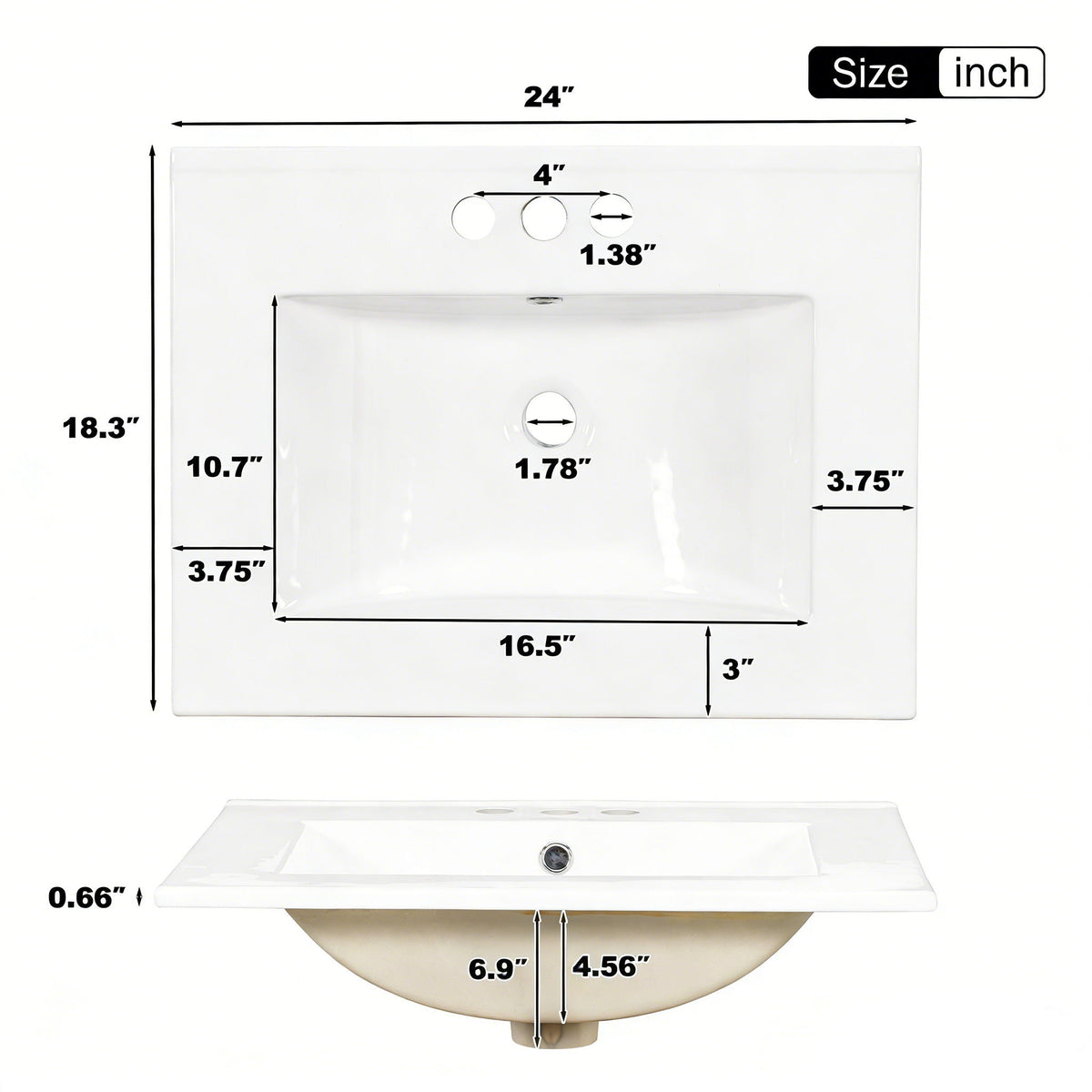 Traditional Bathroom Vanity Set with Soft Close Doors - Multiple Colors