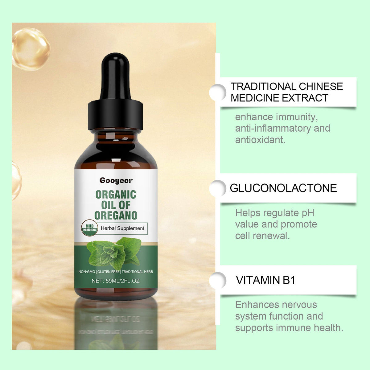 Herbal Supplement Body Treatment