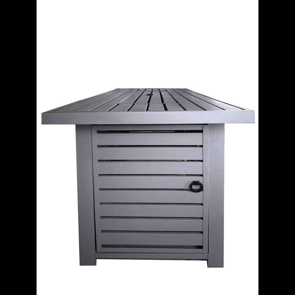Propane / Gas Outdoor Fire Pit Table With Lid