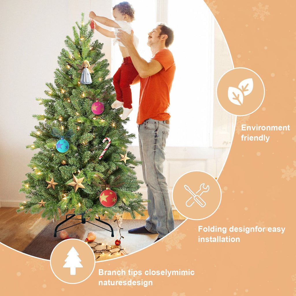 5FT Classic Christmas Tree with 756 PE and PVC Tips