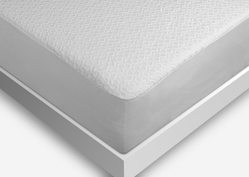 Dri-Tec Queen Mattress Protector with Moisture-Wicking Technology - White