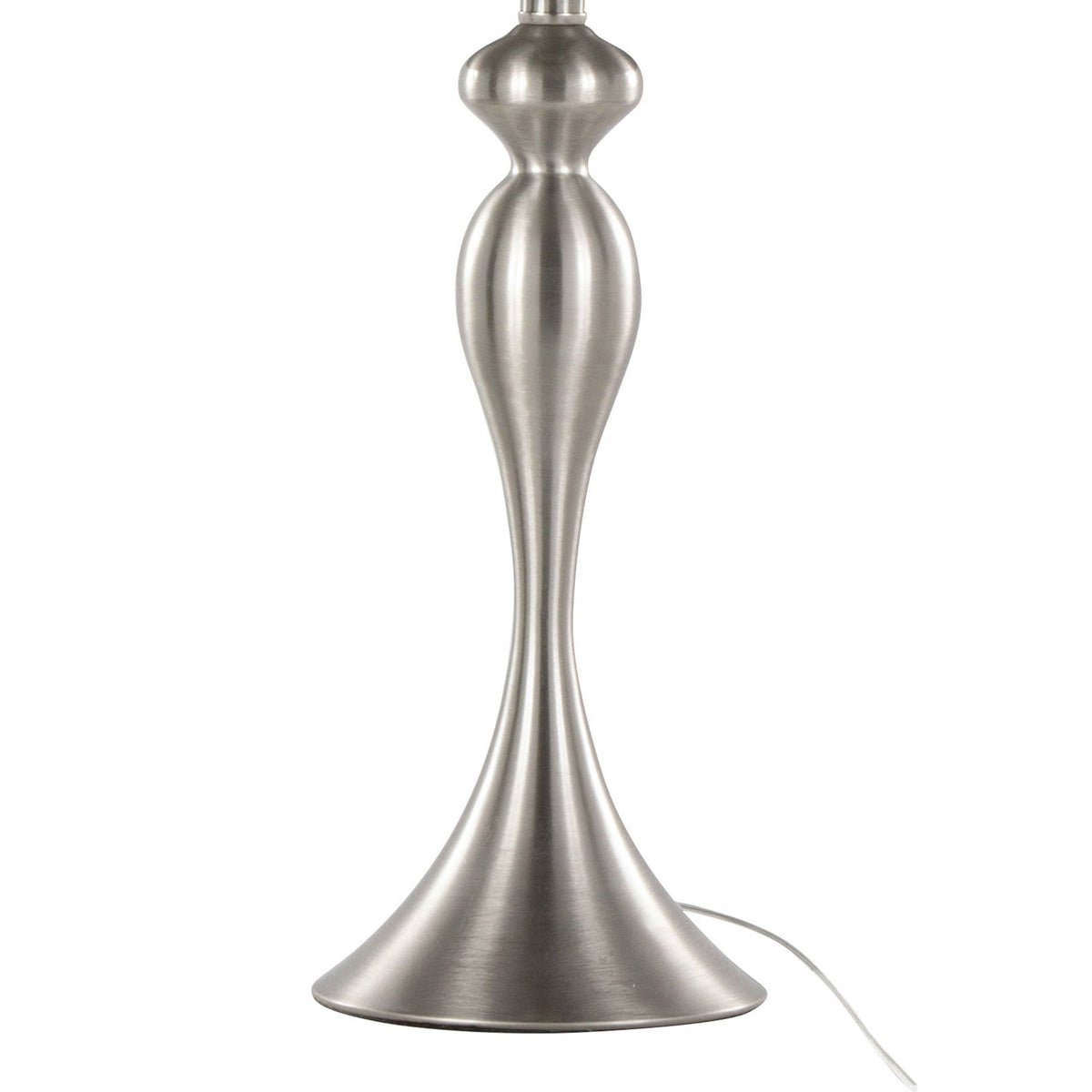 Ashland Contemporary Table Lamp Set with Double-Layer Shade - Multiple Colors