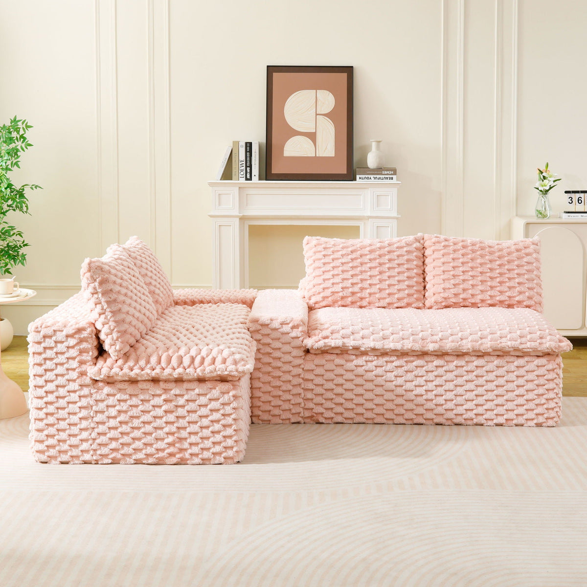 Multifunctional Sofa with Adjustable Layout - Multiple Colors
