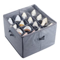 Under Bed Shoe Storage Organizer with Clear Window - Bedroom Storage