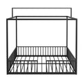 3 In 1 Convertible Montessori Floor Bed with Fenced Support - Full