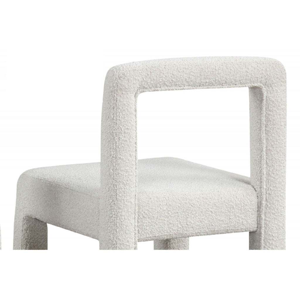 Dining Chairs with Square Open Back - Set of 2