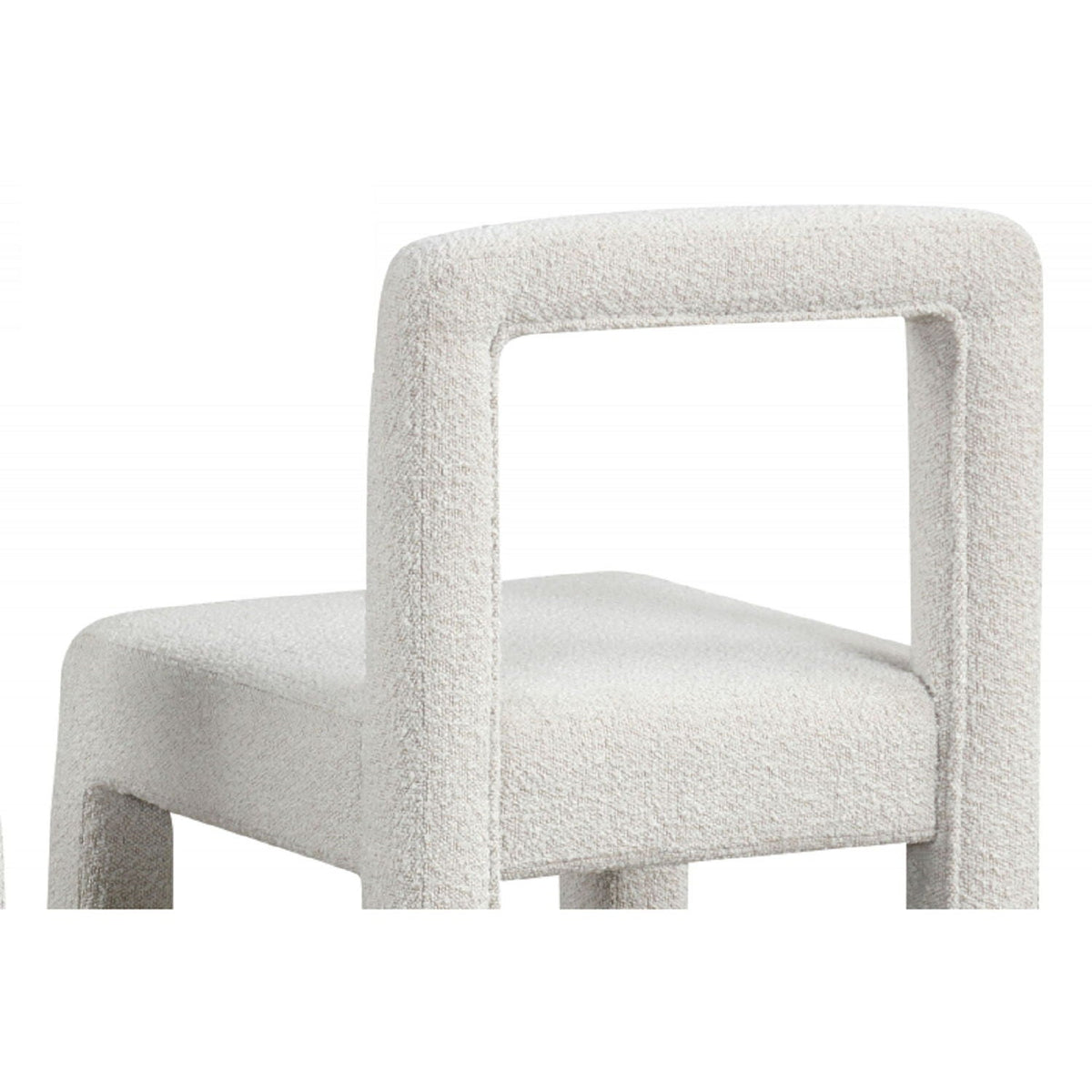 Dining Chairs with Square Open Back - Set of 2