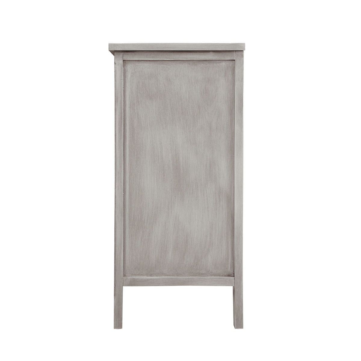 Light Gray 2 Door Cabinet with Adjustable Shelf - Bedroom Storage