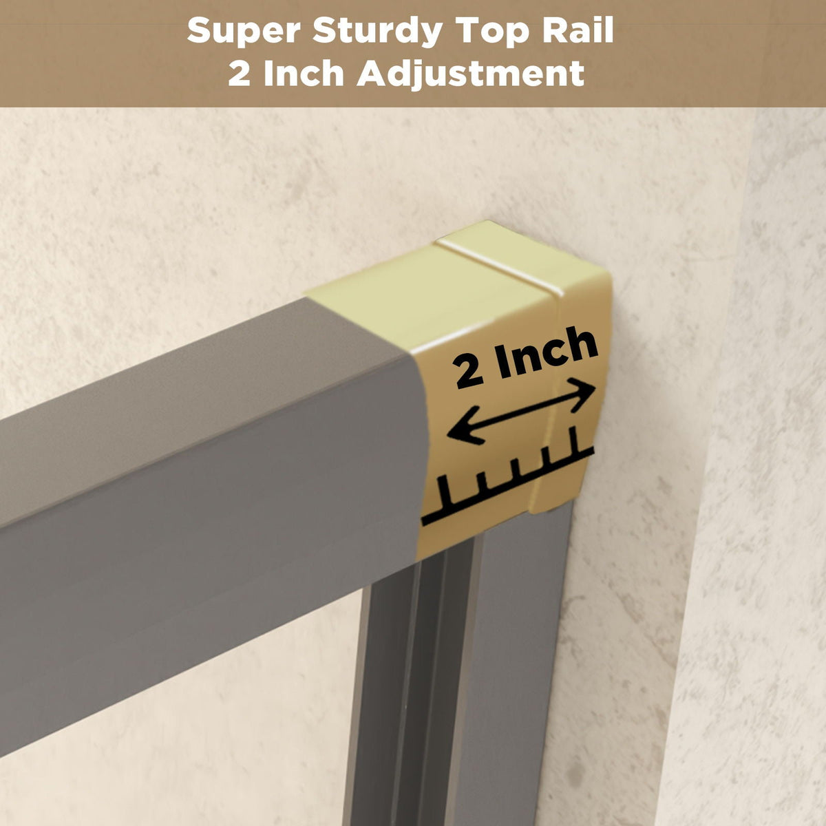 Double Sliding Shower Door with Explosion Proof Film - Black, Gray, or Dark Gray