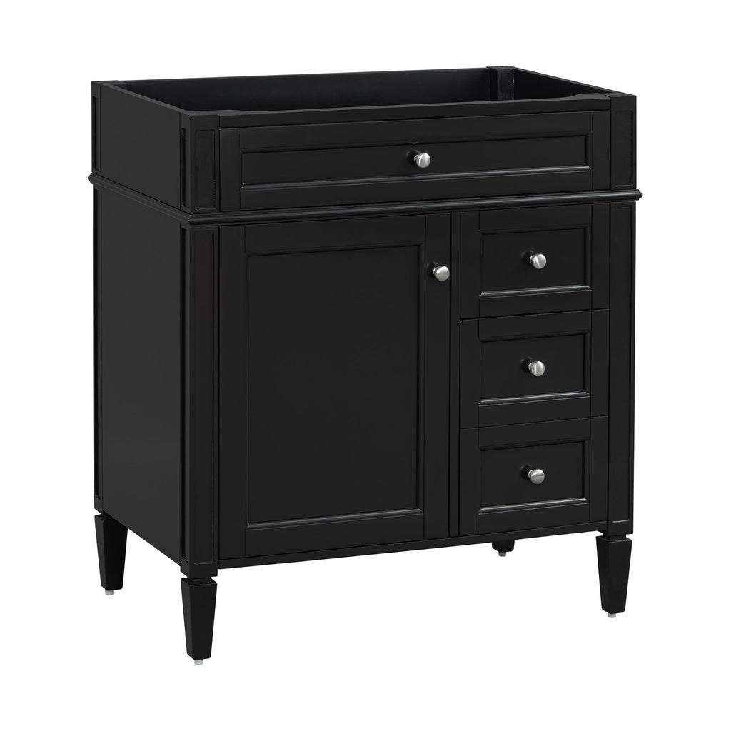 30'' Modern Bathroom Vanity Without Top Sink
