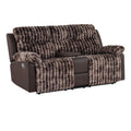 Manual Reclining Loveseat with Console - Dark Brown or Gray