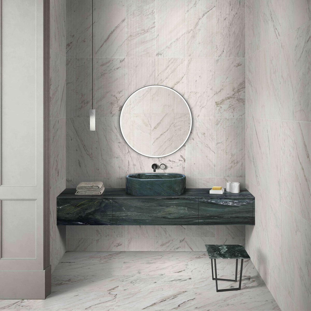 Semi Polished Bathroom Vessel Sink