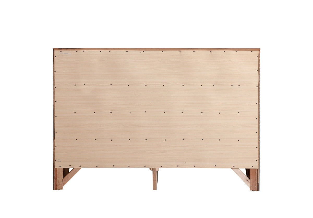 Marilla Dresser with Molded Resin Drawer Fronts - Multiple Colors
