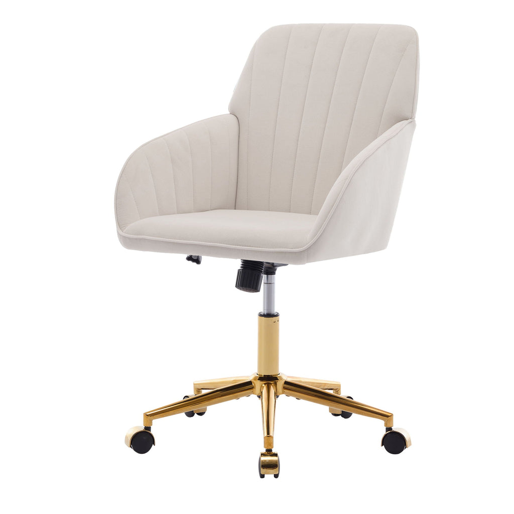 Ergonomic Swivel Office Chair with Memory Foam Seat - Multiple Colors