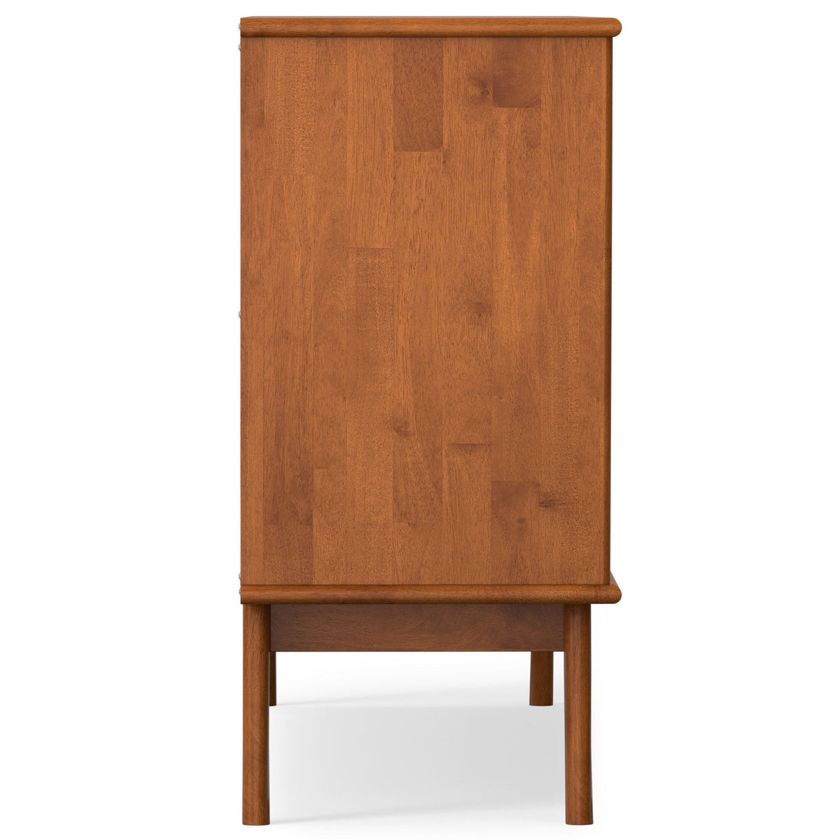 Brown 4 Door Sideboard Buffet with Ample Storage - 66 in Wide