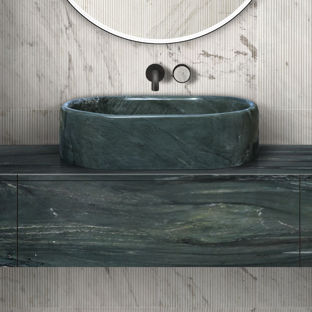 Semi Polished Bathroom Vessel Sink