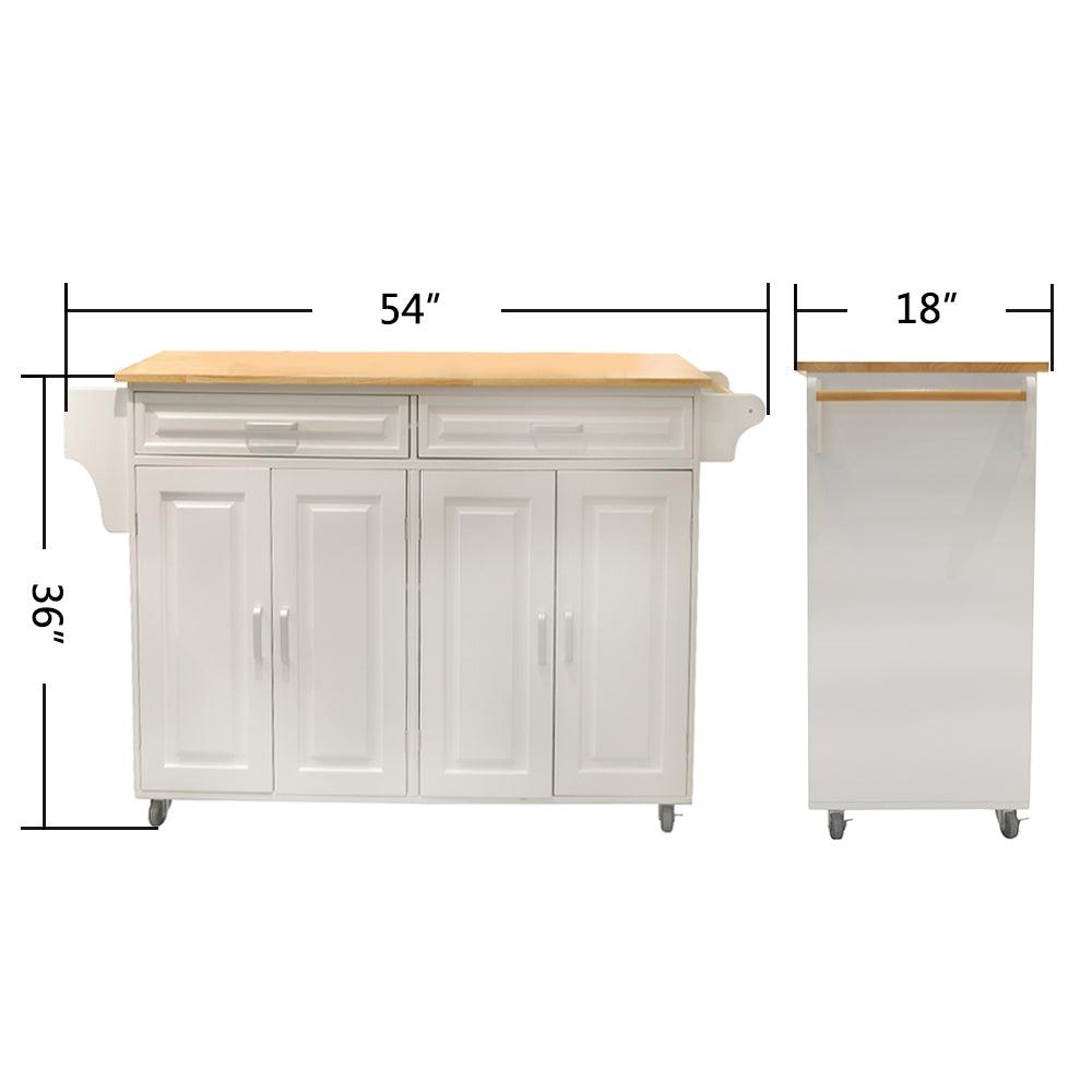 Kitchen Island & Kitchen Cart Mobile Kitchen Island