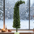 Pencil Christmas Tree with 400 Branch Tips - Green