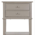 Vibrant Contemporary Nightstand with Smooth Drawer Glides - Multiple Colors
