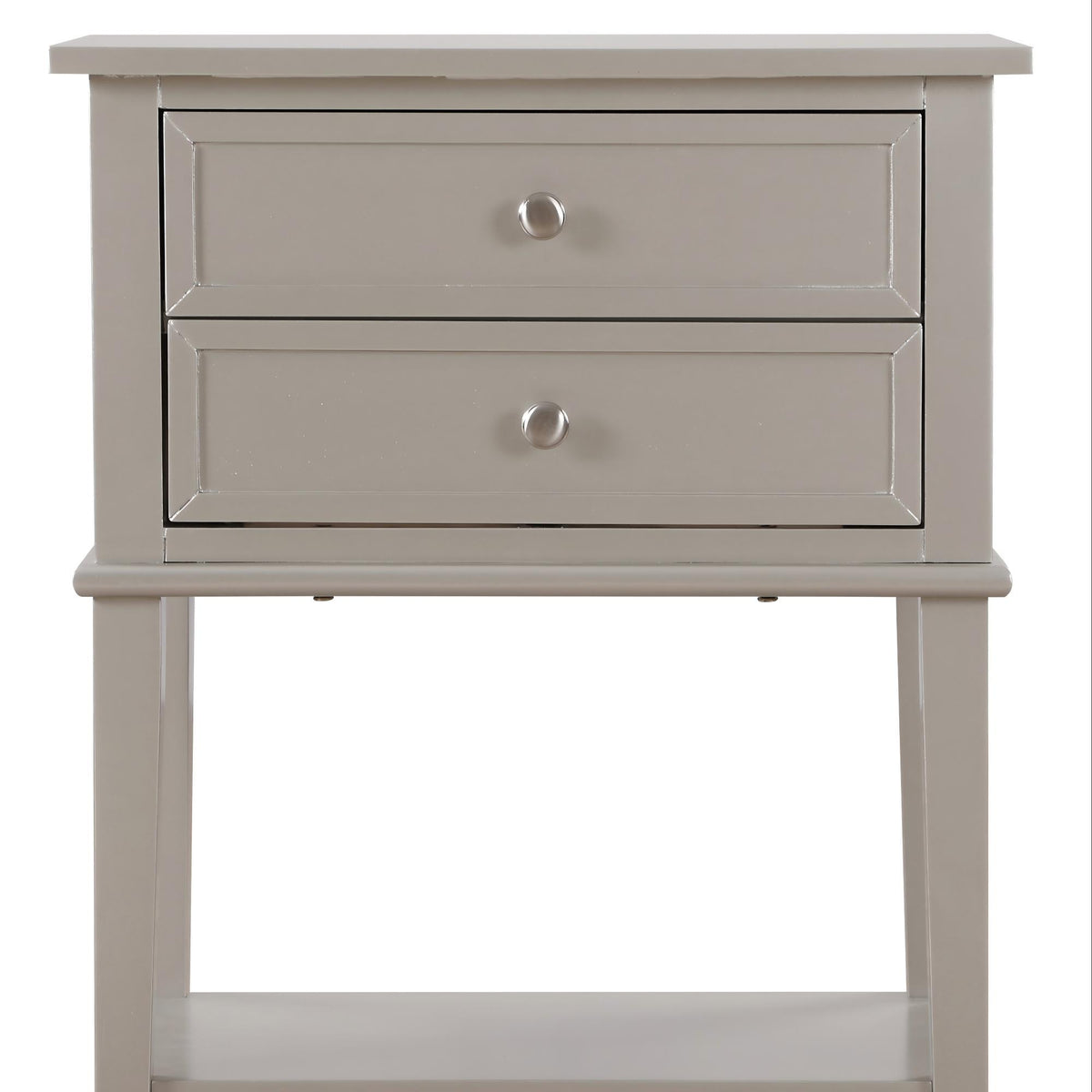 Vibrant Contemporary Nightstand with Smooth Drawer Glides - Multiple Colors