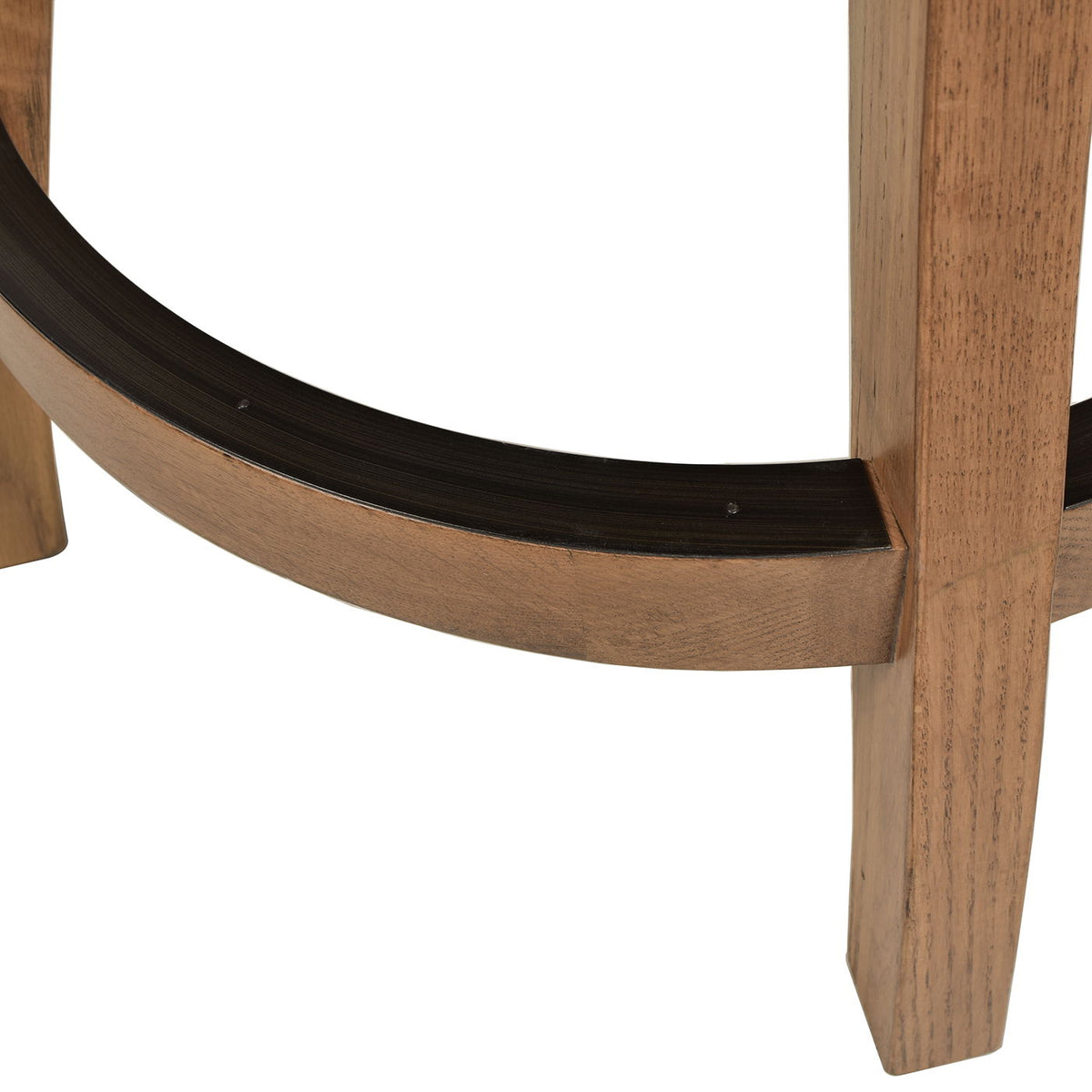 Swivel Counter Height Bar Stool with High Backrest and Solid Hardwood - Multiple Colors