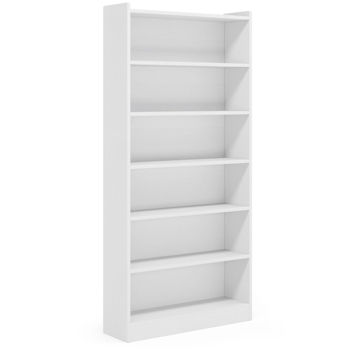 Library Bookshelf With Storage - Multiple Heights Available - White or Black