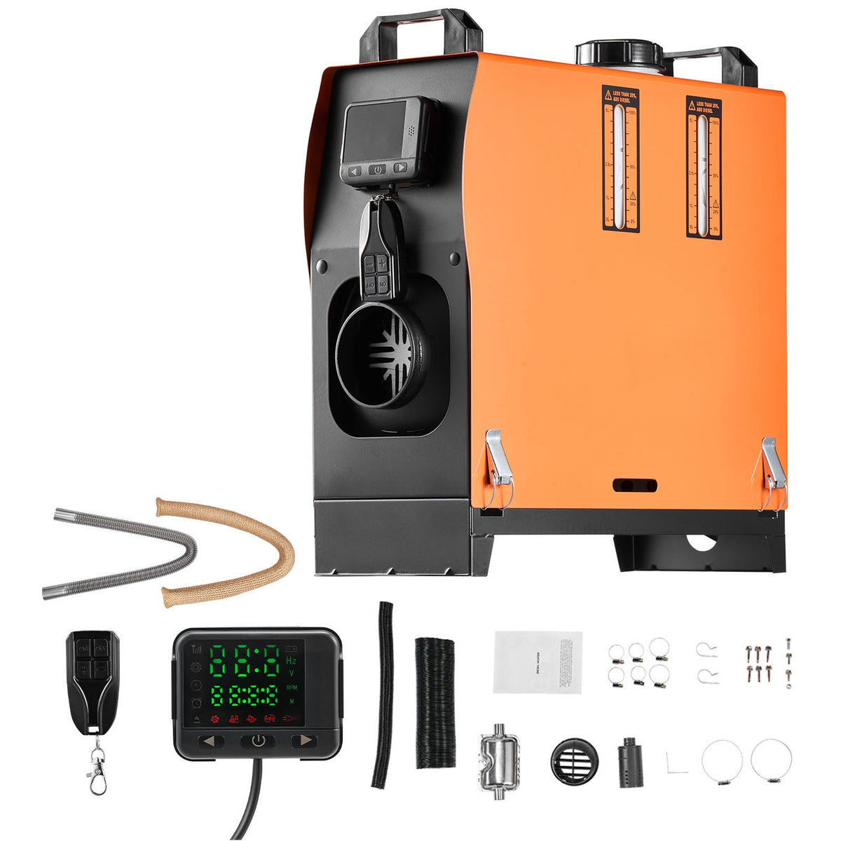 Diesel Air Heater 8kW DC 12-24V with Remote Control