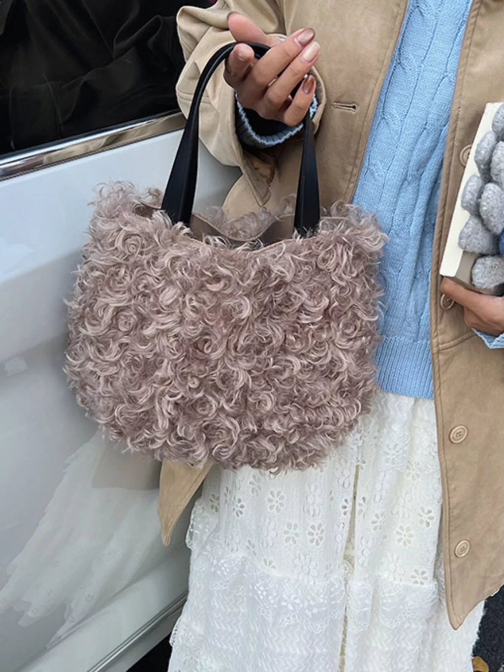 Lightweight Fluffy Handbag
