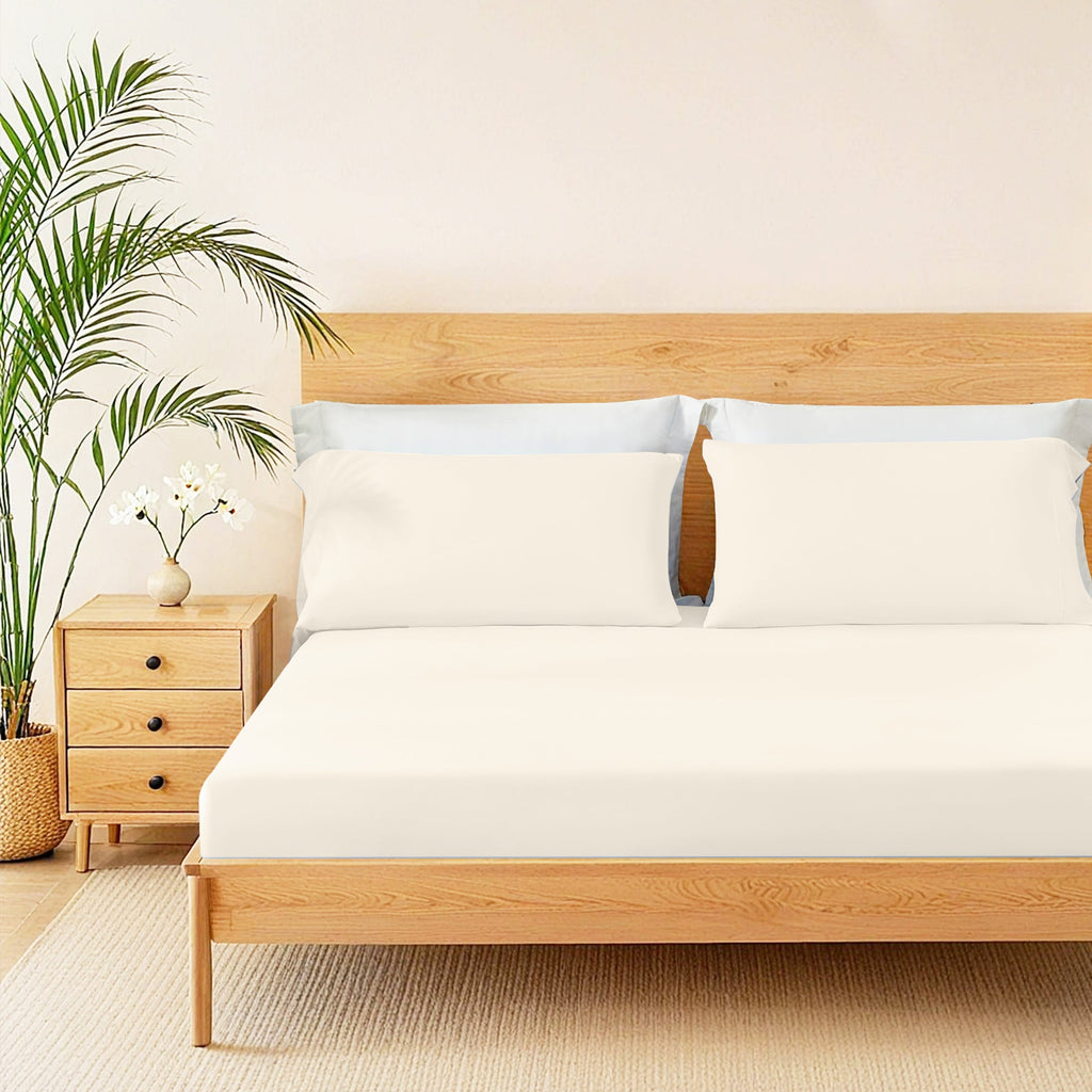 King Cooling 3-Piece Sheet Set with Breathable Nylon Blend - White