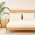 King Cooling 3-Piece Sheet Set with Breathable Nylon Blend - White