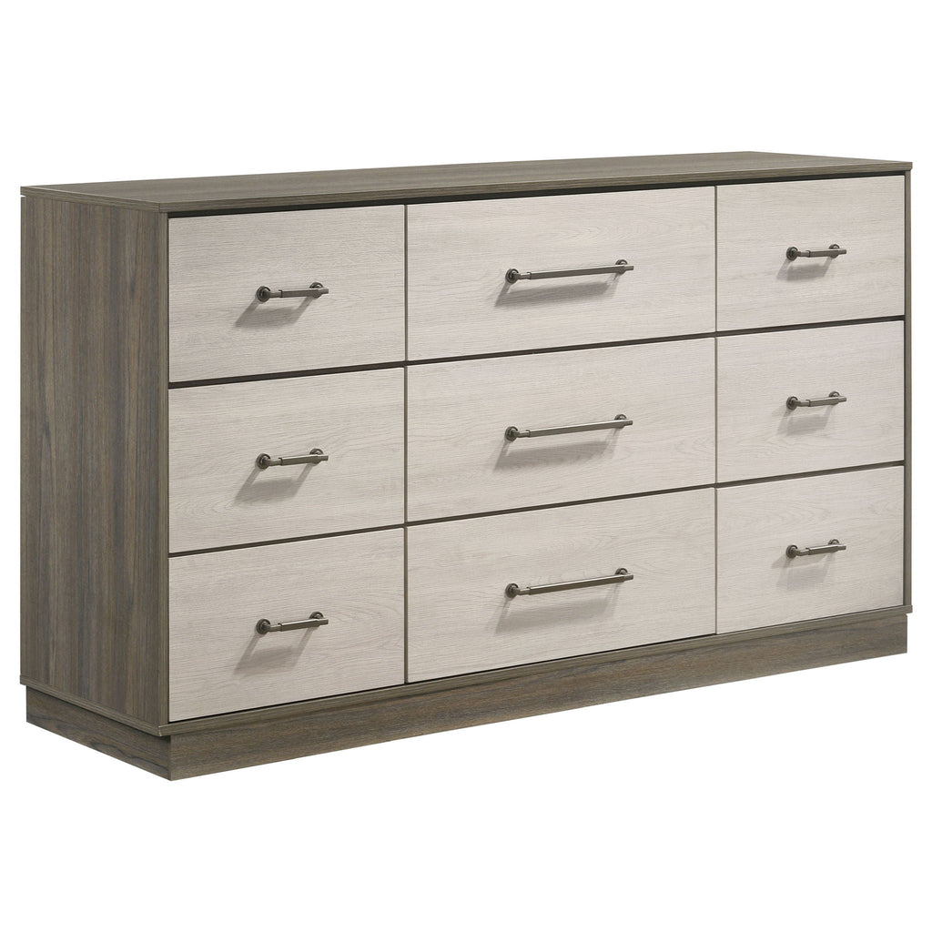 Fenwick 5-piece Eastern King Bedroom Set Grey Oak