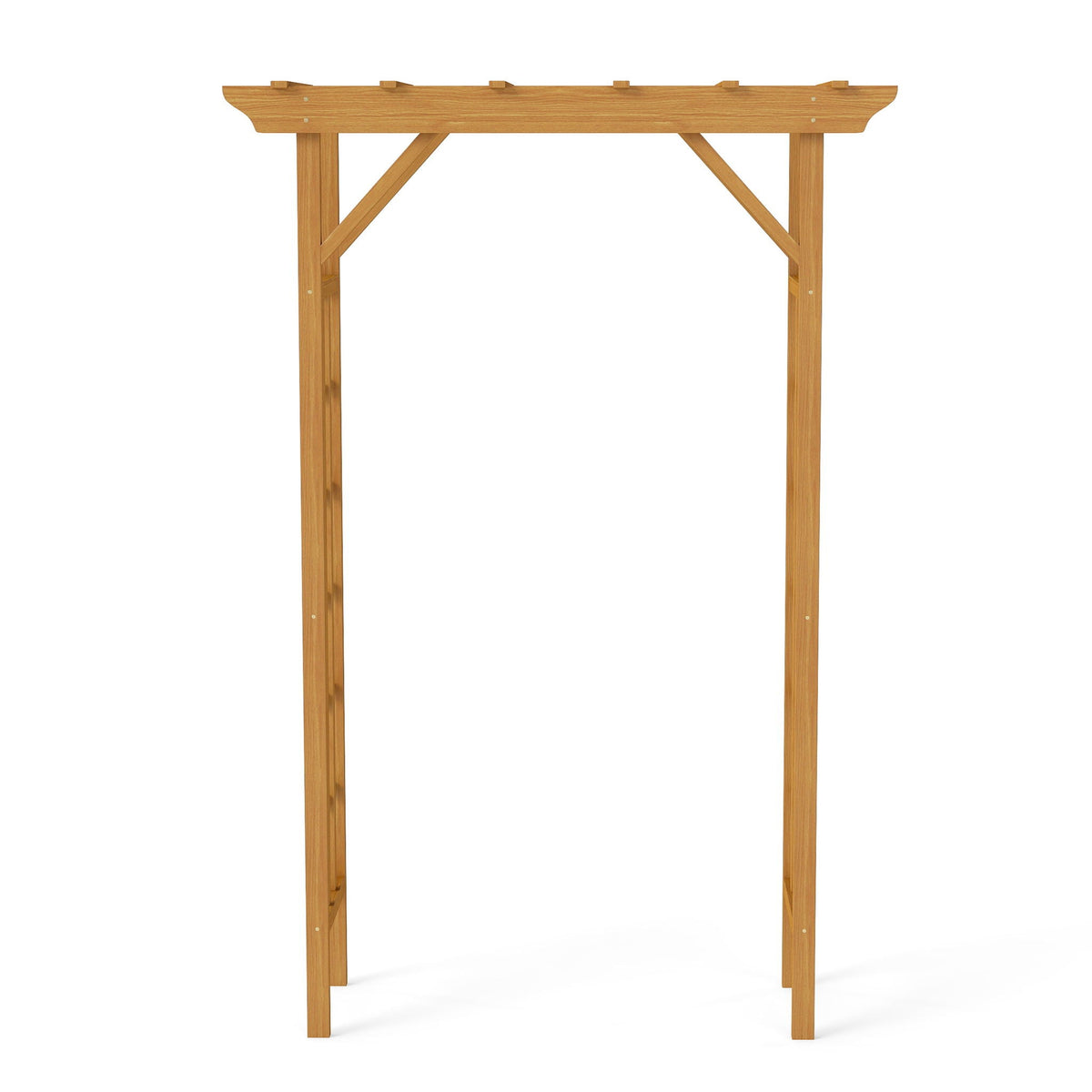 Wedding Arbor with Trellis Design - Dark Brown or Light Brown