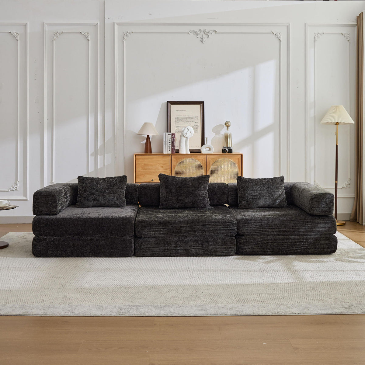 Convertible Floor Sofa Bed with Modular Design - Multiple Colors