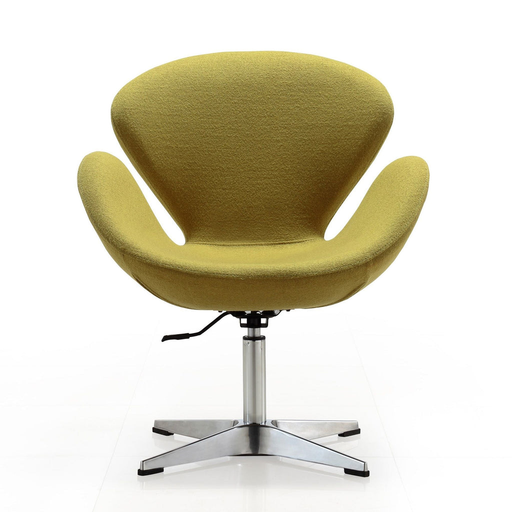 Raspberry Swivel Lounge Chair with 360-Degree Rotation - Multiple Colors