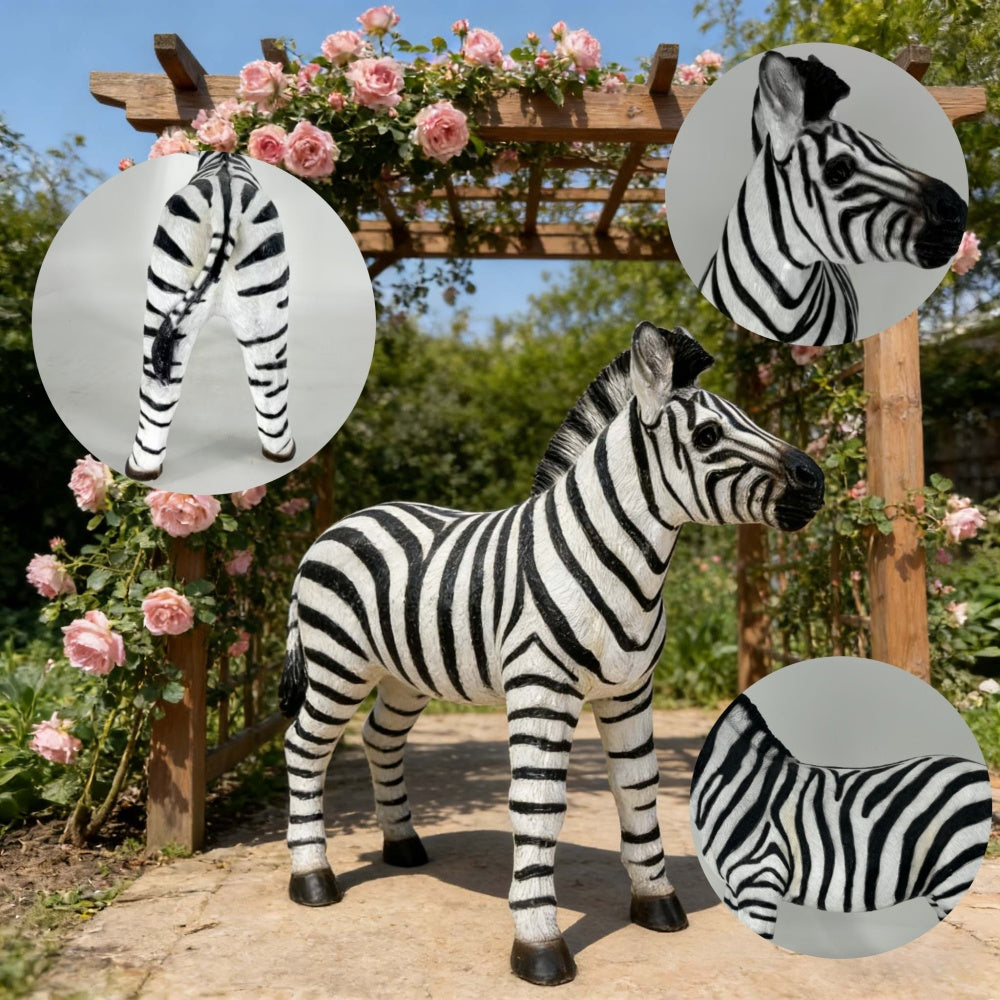 Realistic Wildlife Garden Statues | Hand-Painted Weatherproof Resin Outdoor Sculptures — 6 Designs