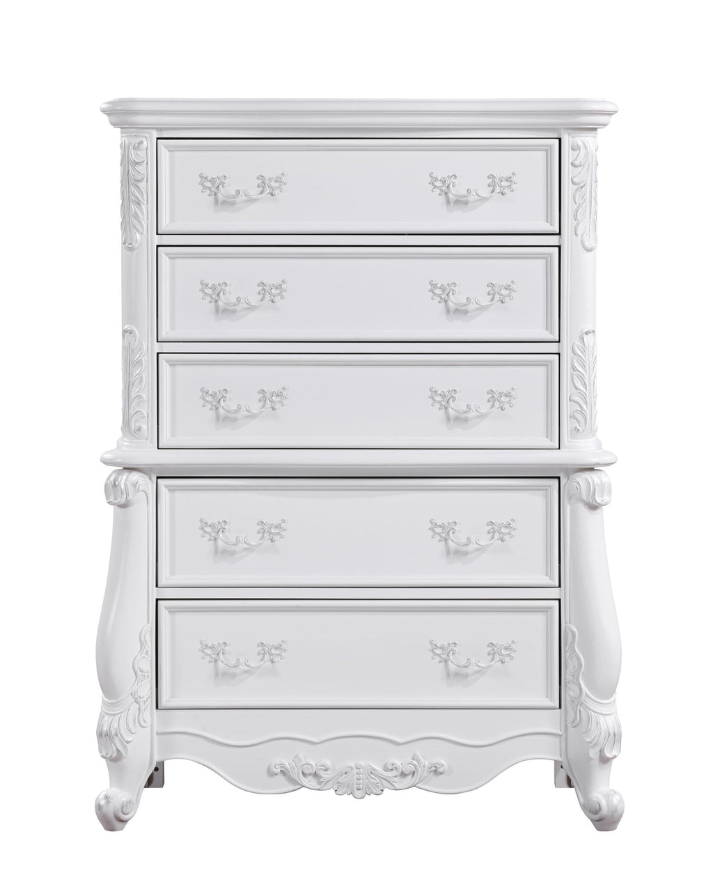 Latisha White Accent Chest with Storage Drawers - White