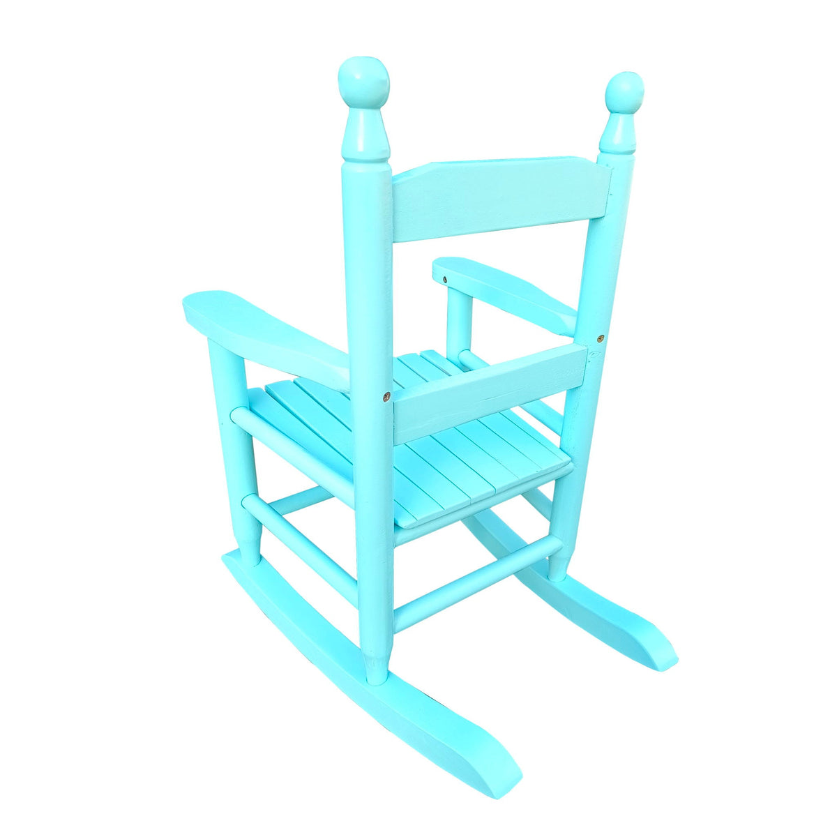 Children's Rocking Chair with Sturdy Populus Wood Frame - Multiple Colors