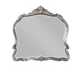 Antique Silver Mirror with Wood Frame - Ariadne Collection