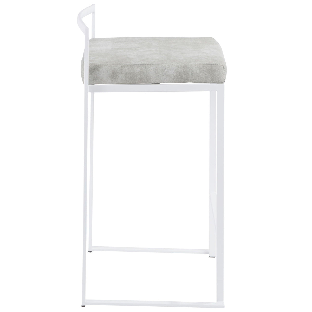 Stackable Counter Stool with Padded Comfort Seat - Multiple Colors