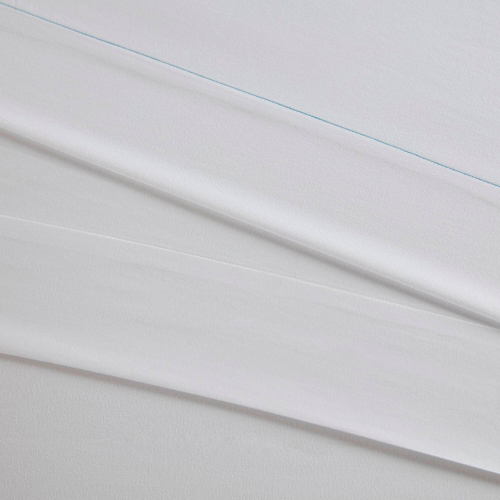 King Luxury Cotton Sheet Set with Soft 100% Cotton - White