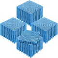 Durable PVC Interlocking Tile 50PCS with Rapid Drainage - Blue, Black, or Gray