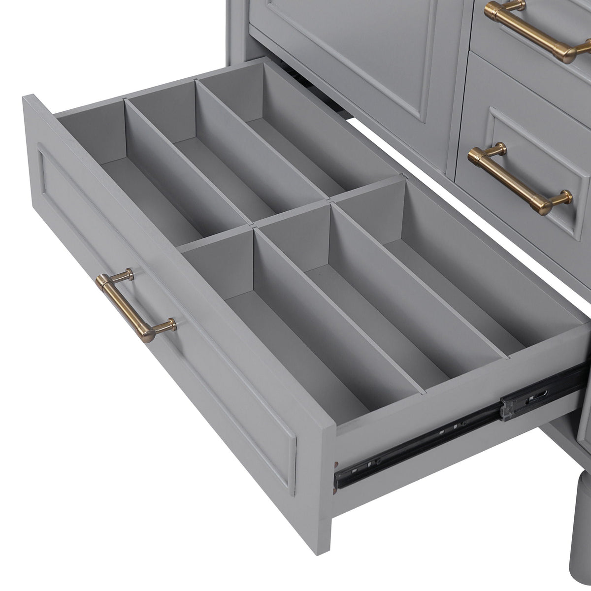 Traditional Bathroom Vanity Set with Soft Close Doors - Multiple Colors