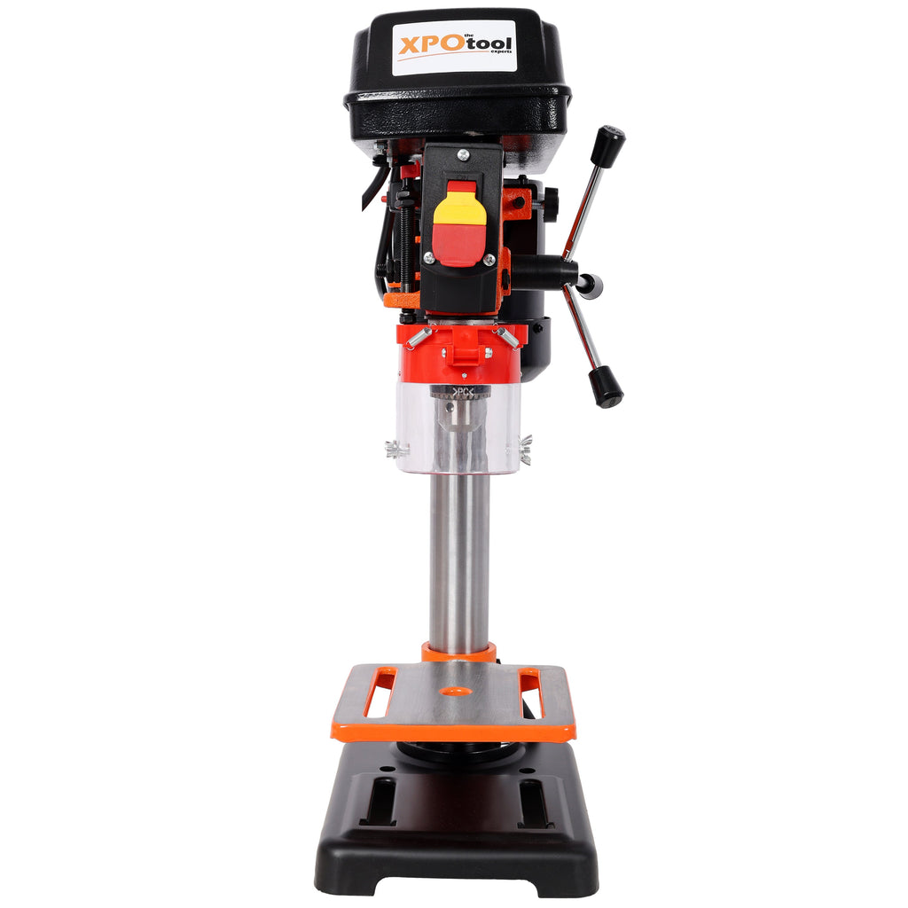 8-Inch Drill Press with 5-Speed 400W Motor - Steel