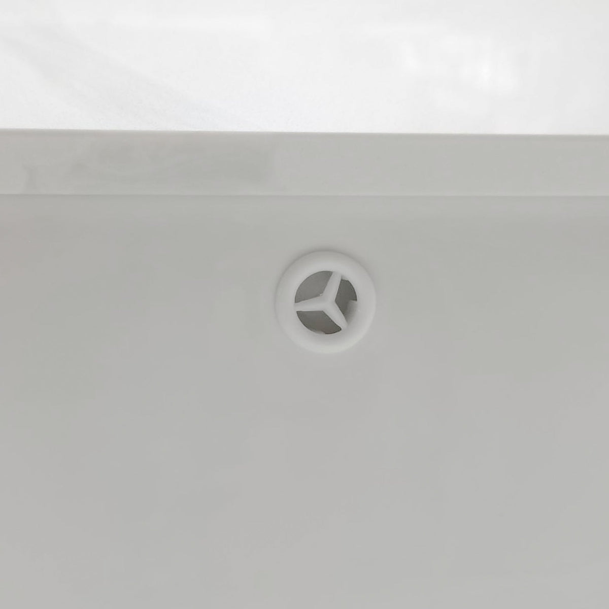 61-Inch Quartz Double Bathroom Vanity Top with Dual Undermount Sinks - Carrara