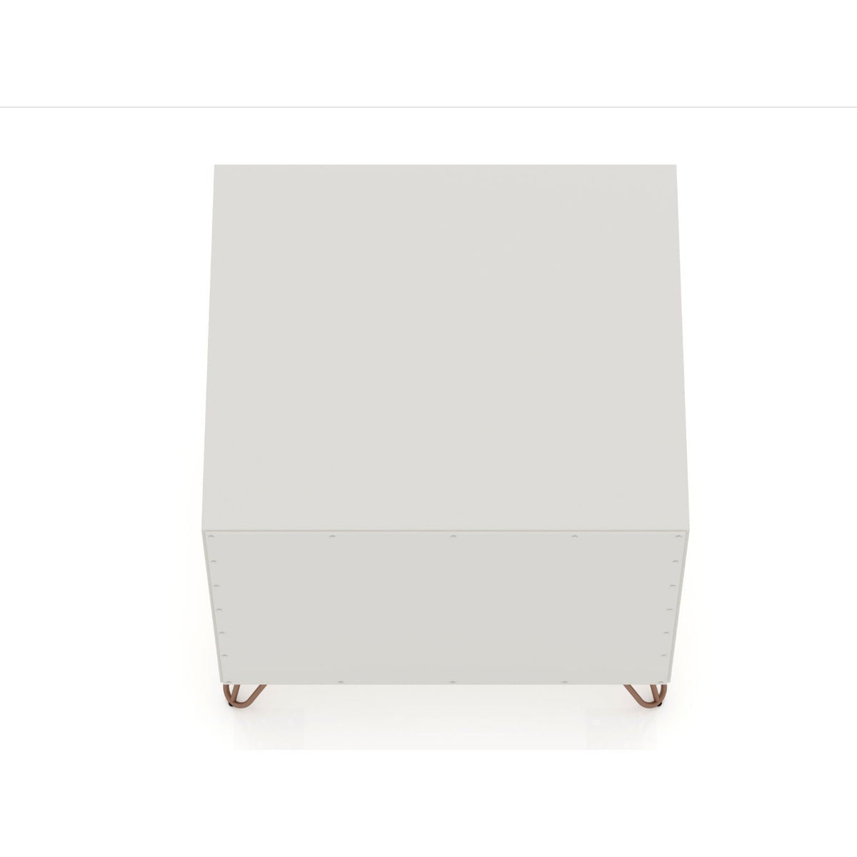 2 Drawer Nightstand with Durable Splayed Legs - Multiple Colors