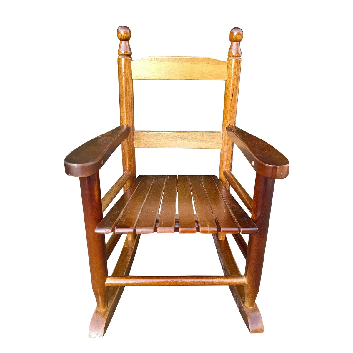 Children's Rocking Chair with Sturdy Populus Wood Frame - Multiple Colors