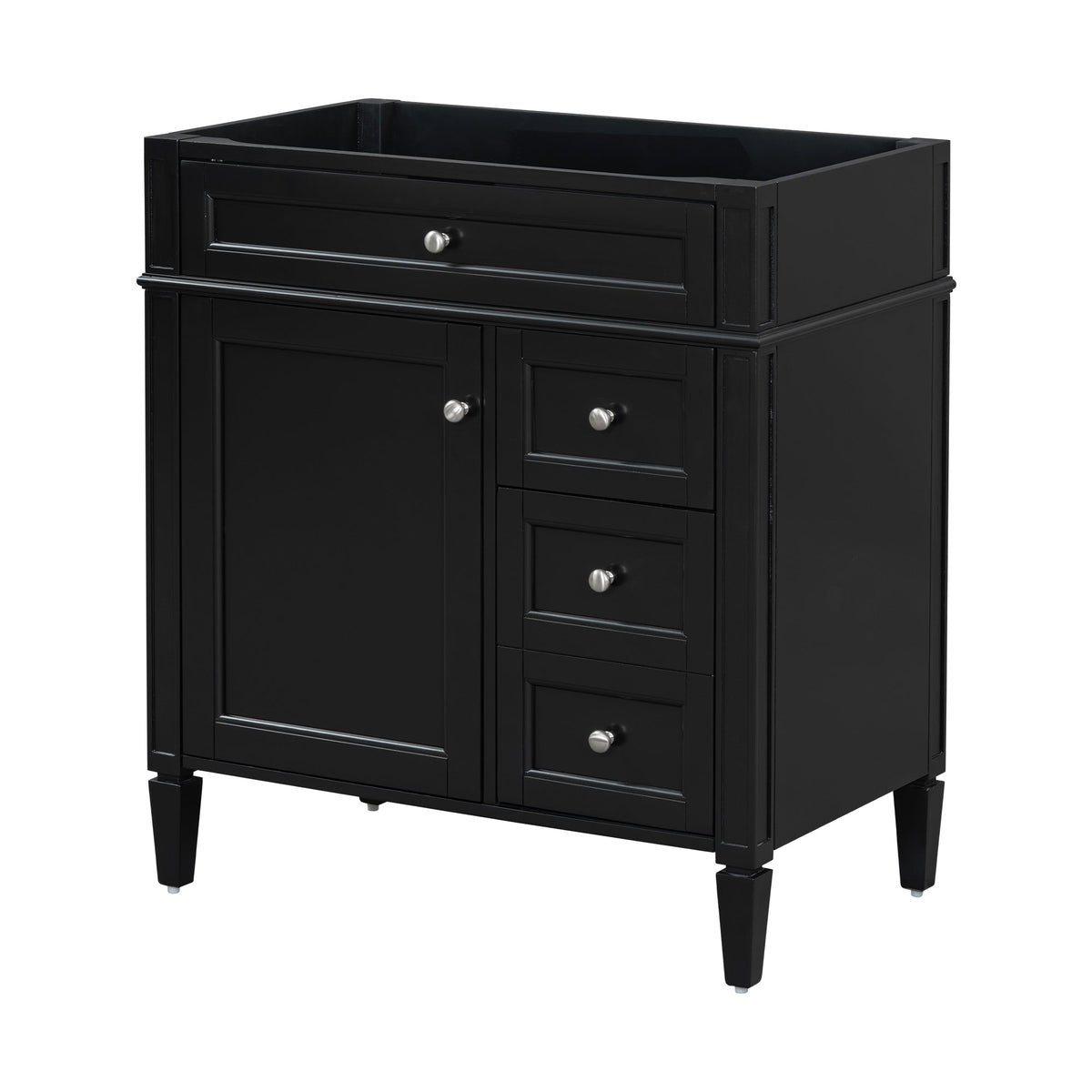 30'' Modern Bathroom Vanity Without Top Sink