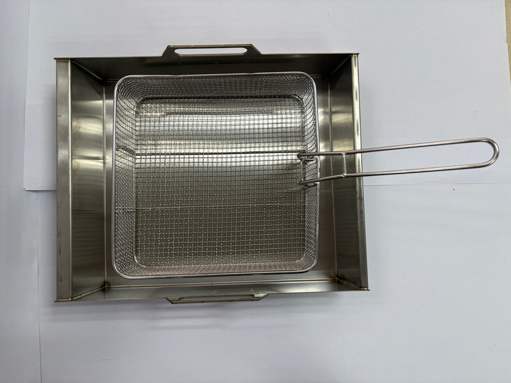 304 Stainless Steel Fryer/Steamer Conversion 6-in-1 BBQ Tool Set with Adjustable Legs