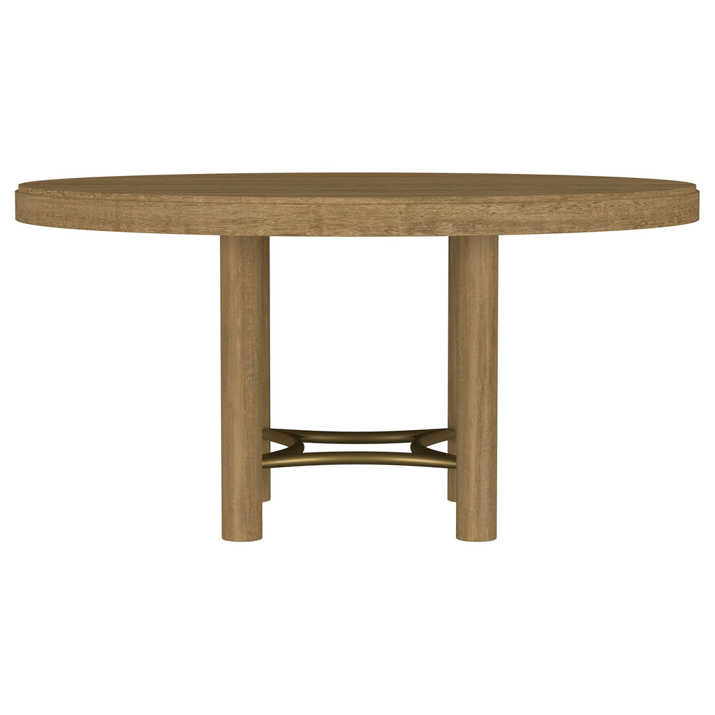 Arini 7-piece Round Dining Room Table Set Sand Wash