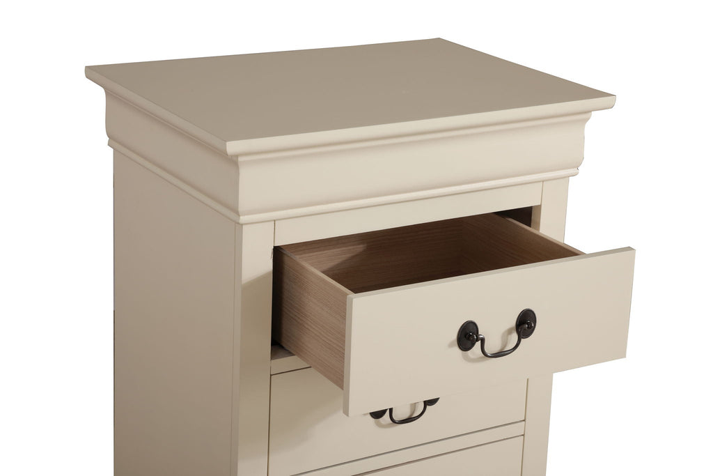 Traditional Style Lingerie Chest with Carved Base - Multiple Colors